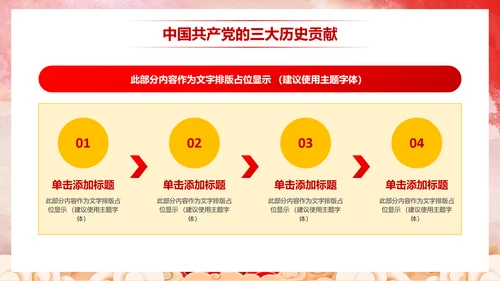 百年大党100周年PPT党课