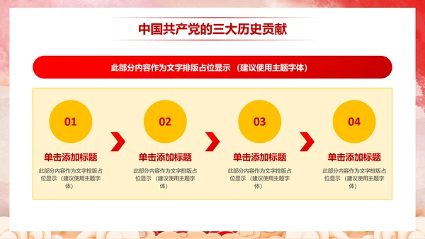 百年大党100周年PPT党课