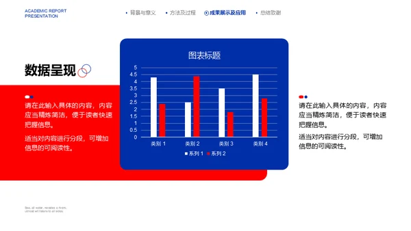 蓝色质感学术汇报高科研发通用PPT模板