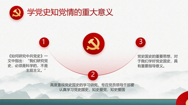 党建党支部年终工作总结汇报PPT党课