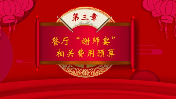 谢师宴酒店业活动策划通用PPT模板