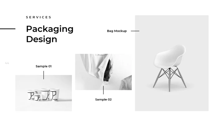 创意黑白调极简主义公司简介动态PPT模板
