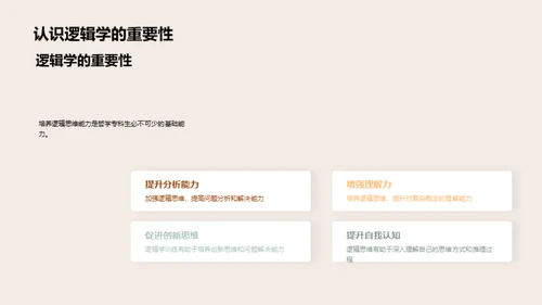 逻辑思维之探索