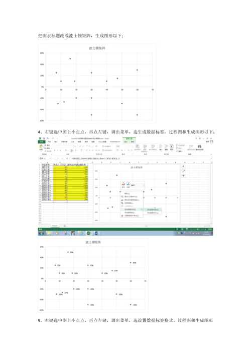 Excel采用散点图气泡图Powerview三种专项方案轻松制作波士顿矩阵.docx