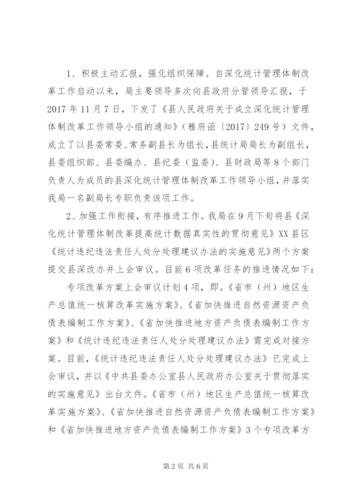 统计局全面深化改革工作总结.docx