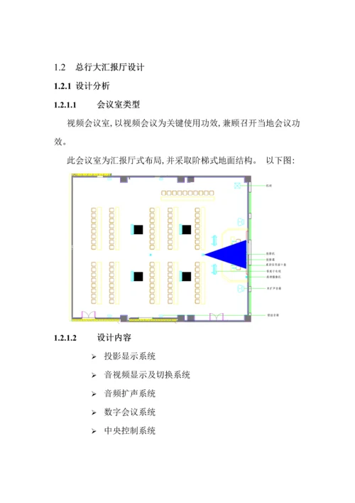 视频会议室设计方案模板.docx