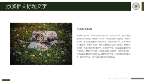 新生入学军训拉练总结通用PPT模版