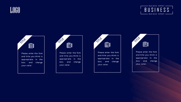 简约商务风通用PPT母版