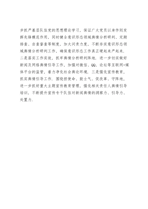 网络意识形态领域分析研判报告.docx