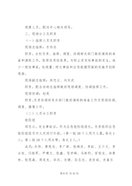 篇一：火灾应急预案演练方案.docx