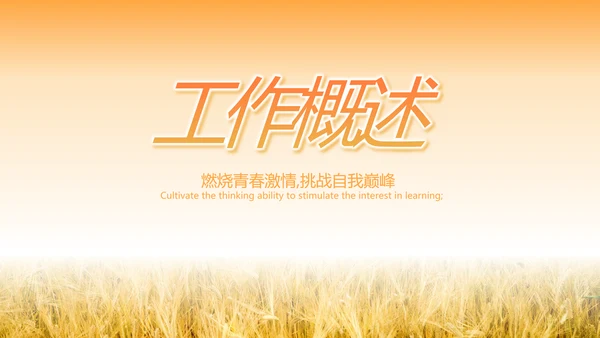 中国梦乡村振兴工作总结计划动态PPT模板