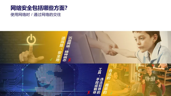 互联网信息安全病毒网络安全通用PPT模板
