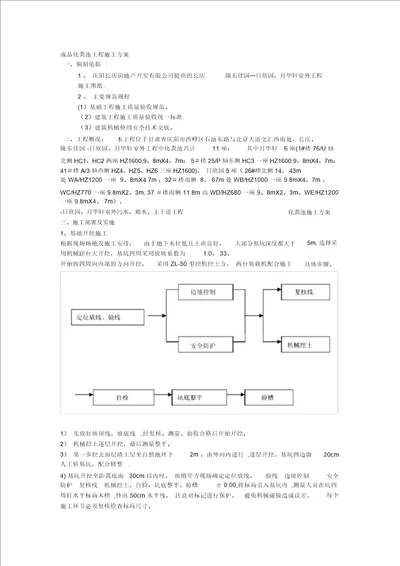 成品化粪池工程施工方案