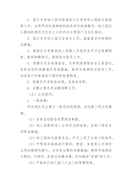 幼儿园传染病防控应急预案_1.docx