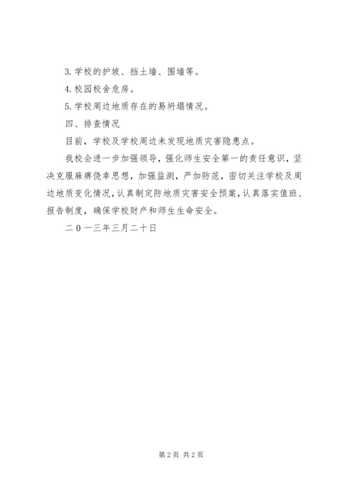 学校地质灾害隐患排查情况报告_1 (2).docx