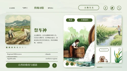 浅色系新中式风PPT课件模板