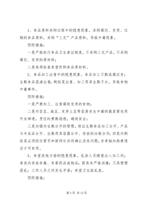前车小学日常安全隐患及预防措施[5篇].docx