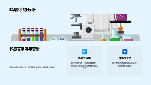 音乐教育在幼教中的应用PPT模板