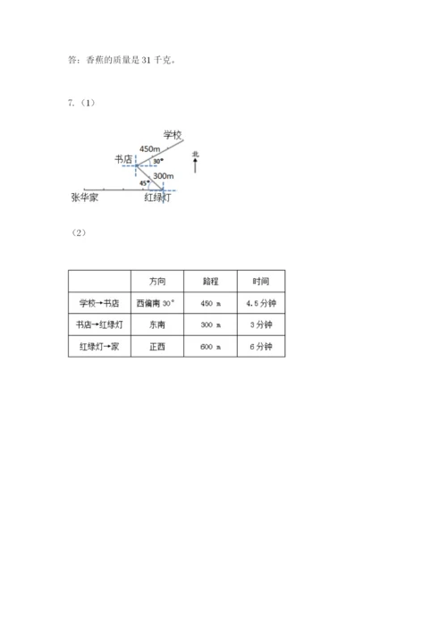 小学数学六年级上册期末考试试卷附答案【基础题】.docx