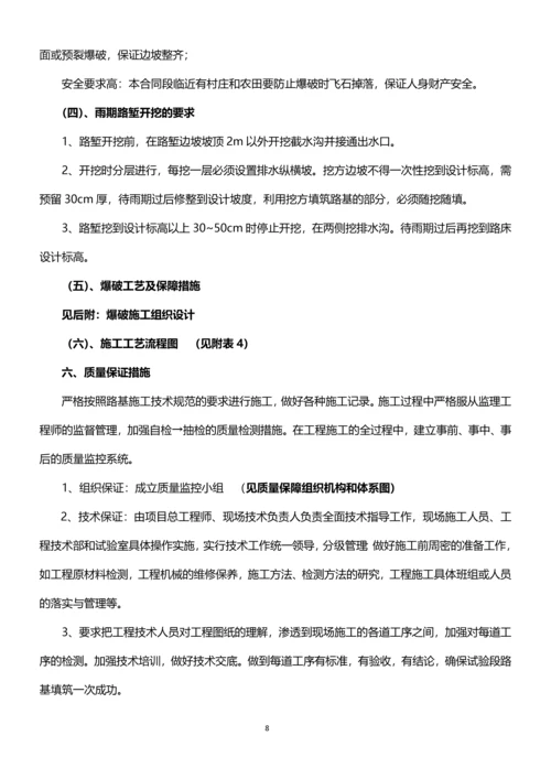 路基挖方施工(技术)方案.docx