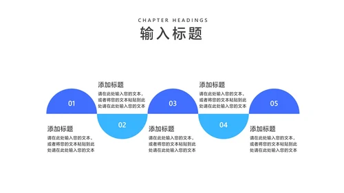蓝色商务数据员工年度工作总结汇报PPT模板