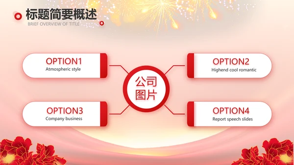 红色喜庆社区文艺晚会活动策划动态PPT