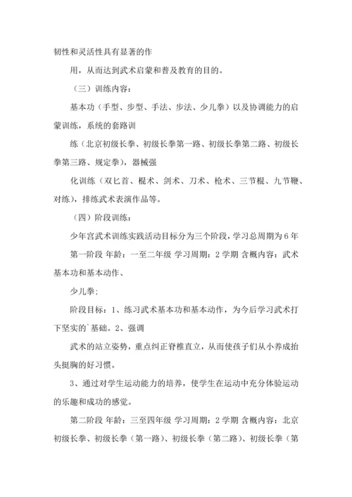 武术工作计划汇总五篇.docx