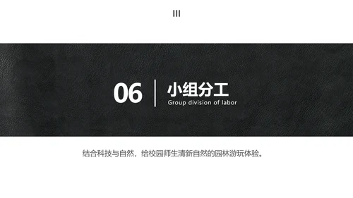 简约风大学生小组作业成果展示