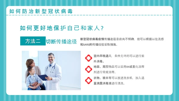 疫情防控自我防护预防感染指南PPT课件