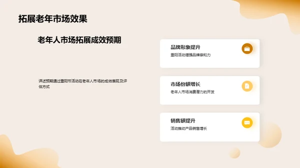 重阳节 老年市场新突破