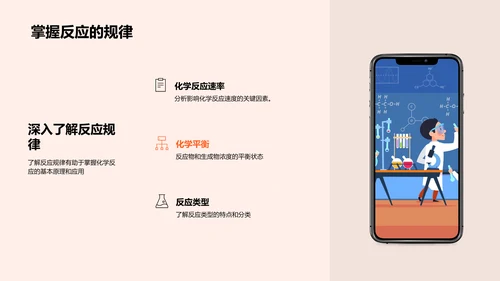初中化学反应探索PPT模板