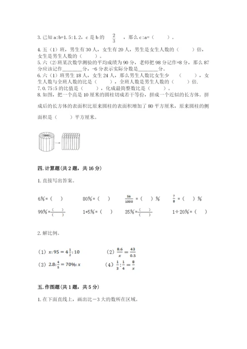 冀教版小学六年级下册数学期末检测试题【巩固】.docx