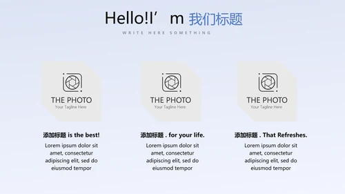 蓝色医疗医药代表工作总结动态PPT
