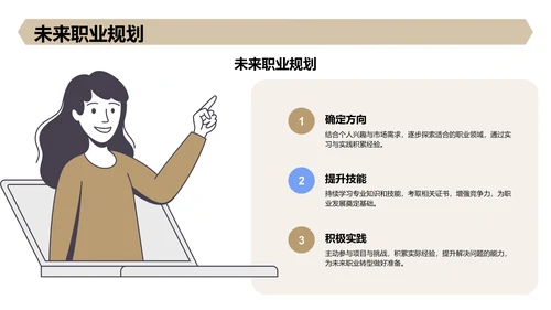 黄色3D风新生自我介绍PPT
