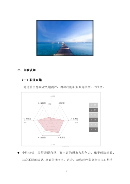 23页8800字环境艺术设计专业职业生涯规划.docx