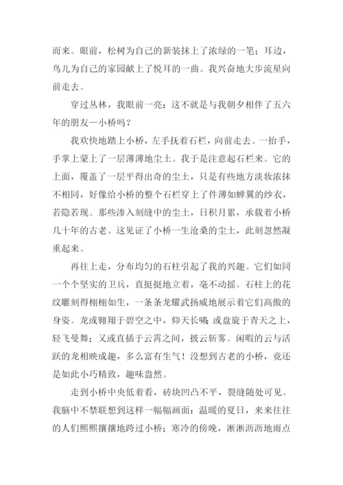 平凡中的美丽初中作文.docx
