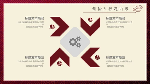 古风艾灸通用PPT模板