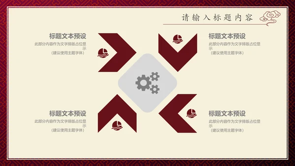 古风艾灸通用PPT模板