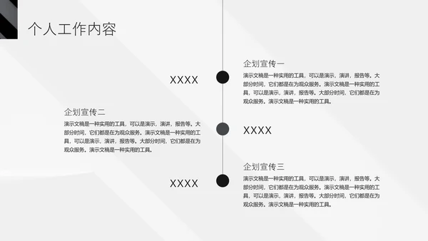黑色竞聘述职通用PPT模板