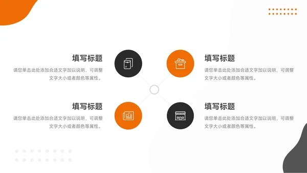橙色欧美风公司部门培训PPT模板