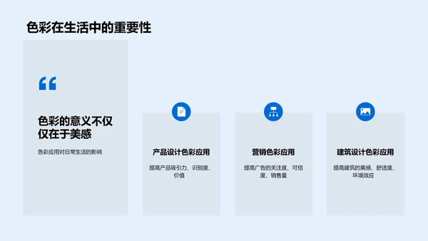 色彩学基础教程PPT模板