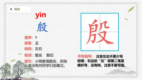 【2024秋季学期】语文四上 19.一只窝囊的大老虎 生字识记 课件