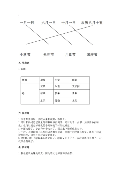 部编版一年级上册道德与法治期末测试卷及答案【历年真题】.docx