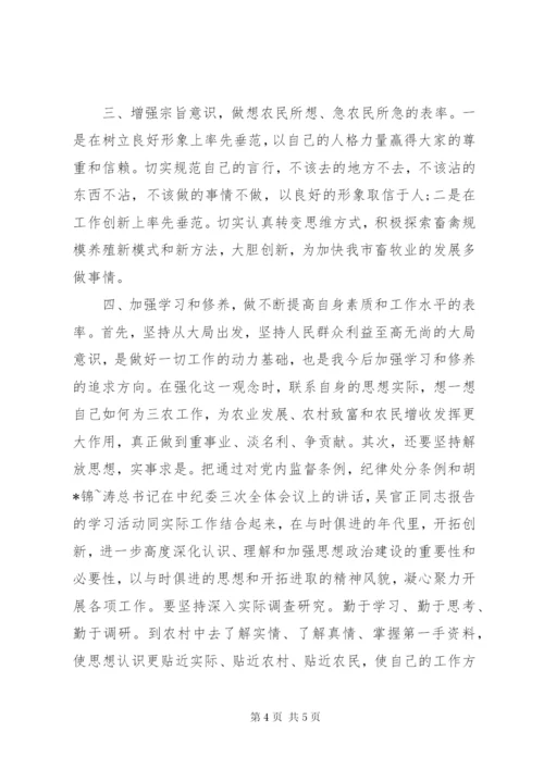 党风学习廉洁自律心得体会 (4).docx