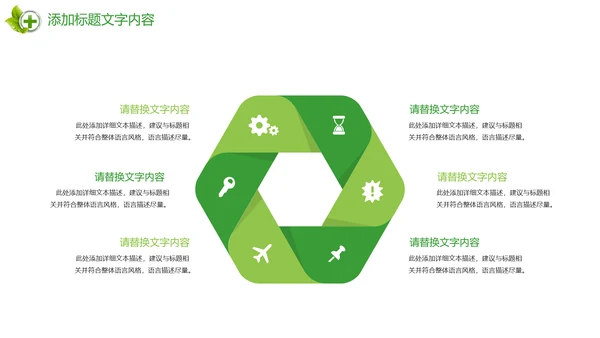 时尚唯美绿色医疗护士报告PPT模板