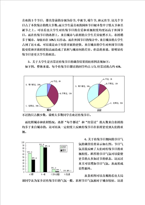 最新当代大学生对中国传统节日的认知和认同