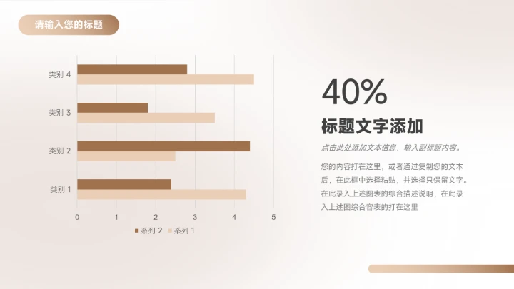 棕色复古简约风销售数据分析PPT模板