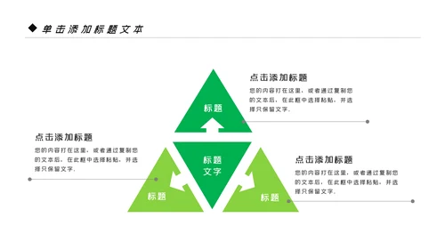 绿色清新生态文明环保低碳和谐社区PPT模板