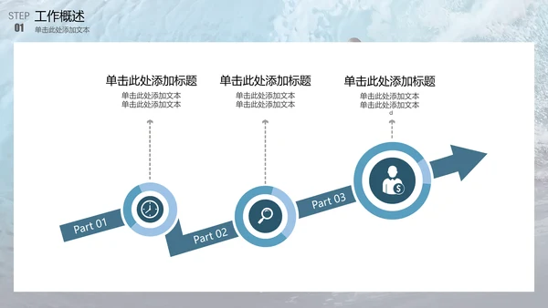 乘风破浪企业年终工作总结计划通用PPT模板