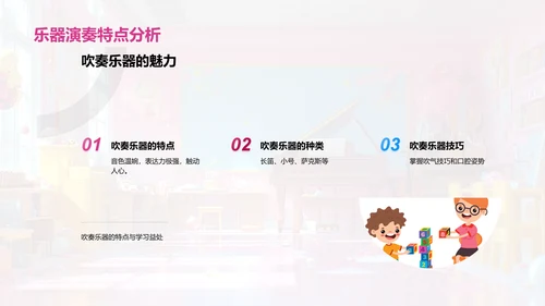 探索乐器世界PPT模板